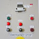 Control Panel Close up of Buttons &amp; Switches