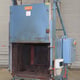 Hedinair Very Heavy Duty, High Temperature, Vertical Lift Door, Box Oven With Door Open