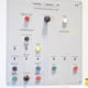 Control Panel Close up of Buttons &amp; Switches