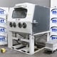 Vixen Surface Treatments Aquablast 1515 Wet Blasting Cabinet