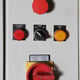 Control Panel Close up of Isolator, Buttons &amp; Switches