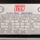 Motor Manufacturers Plate