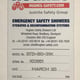 Hughes Multi-Nozzle Cubicle Safety Shower