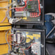 Internal View of Electrical Control Panel