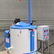 Vibromak 75kg Centrifugal Dryer - Optional Manual Loading Hoist