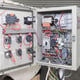 Internal View of Electrical Control Panel