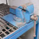 Lakestyle Multi-Station Workbench with Downdraft Filtering Extraction Unit
