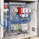 Internal View of Electrical Control Panel