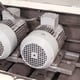 Close Up of Blast Wheel Motors