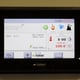 HMI Screen Under Power - Stock Image