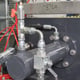 Hydraulic closing ram