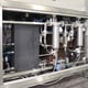 Side View Showing In line Filters and Coalescing Filter Unit