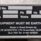 Manufacturers Plate