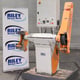 RJH Powerfin 1100 Heavy Duty, Double Ended Linishing Machine