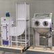 Guyson International 1400 Mediblast Shot Blast Cabinet with Extractor