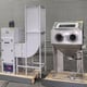 Guyson International 1400 Mediblast Shot Blast Cabinet with Extractor