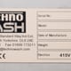 Technowash SWC1000 Manual Industrial Parts Washer