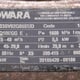 Pump Motor Manufacturers Plate