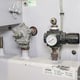 Reverse Pulse System &amp; Air Regulator - Stock Image