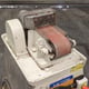 Horizontal Belt Linisher Showing Linishing Belt