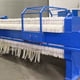 Latham 6" Ram Pump Sidebar Filter Press - Close Up Rear View