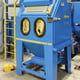 Hodge Clemco Series 1000 Twin Cabinet System with Lift Elevator, Media Sieve and Dust Extraction