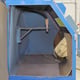 Hodge Clemco Series 1000 Twin Cabinet System with Lift Elevator, Media Sieve and Dust Extraction