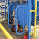 Hodge Clemco Series 1000 Twin Cabinet System with Lift Elevator, Media Sieve and Dust Extraction