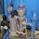 Hodge Clemco Series 1000 Twin Cabinet System with Lift Elevator, Media Sieve and Dust Extraction