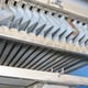 Internal View of Stainless Steel Baffles
