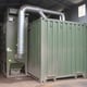Rear View of Room and Showing External Dust Extraction Unit and Ducting Connections