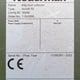 Dust Extractor Manufacturers Plate