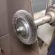 Right Hand Spindle with Wire Wheel Fitted