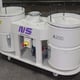 NS Maquinas A200 Dust Extractor with Bags Removed