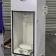 Dust extractor with panel removed