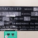 Manufacturers Plate