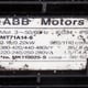 Shaker Motor Manufacturers Plate