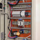 Internal View of Electrical Control Panel - Example Image