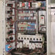 Internal View of Electrical Control Panel