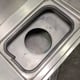 Rinse Tank with Filter Removed