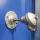 One of Two Twin Thermocouple Ports