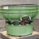 Rosler RM620 Finishing Bowl showing exit bung