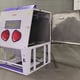 Guyson Euroblast 10SF System Blast Cabinet - Door Open