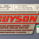 Manufacturers Plate