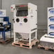Vapormaster Wet Blast Cabinet with Sludge Filter &amp; Centrifugal Filter