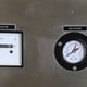 Hours Run Meter and Blast Pressure Gauge