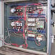 Electrical Control Panel Close Up