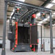 Acton ASHB 25X20 Spinner Hanger Shot Blasting Machine