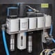 Acton ASHB 25X20 Spinner Hanger Shot Blasting Machine