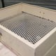 Top of unit, secondary filter connects